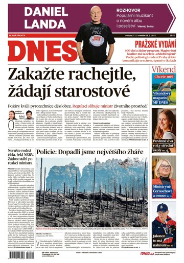 Obálka e-magazínu MF Dnes 27.5.2023