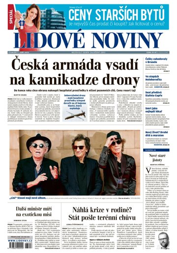 Obálka e-magazínu Lidové noviny 7.9.2023