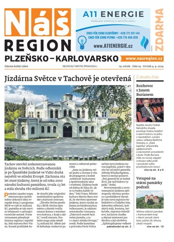 Obálka e-magazínu Náš Region - Karlovarsko 14/2024