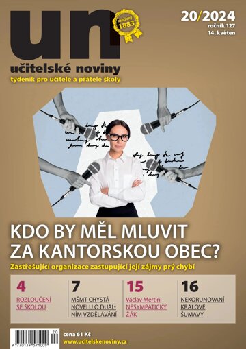 Obálka e-magazínu Učitelské noviny 20/2024