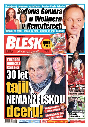 Obálka e-magazínu Blesk 20.7.2024
