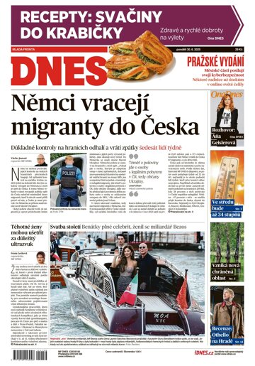 Obálka e-magazínu MF Dnes 30.6.2025