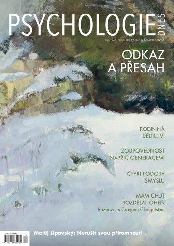 Obálka e-magazínu Psychologie dnes 12/2025