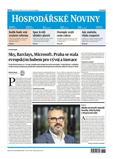 Obálka e-magazínu Hospodářské noviny 034 - 18.2.2026