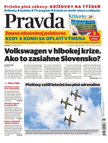 Obálka e-magazínu Pravda 7. 9. 2026