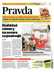 Obálka e-magazínu Pravda 9. 8. 2013