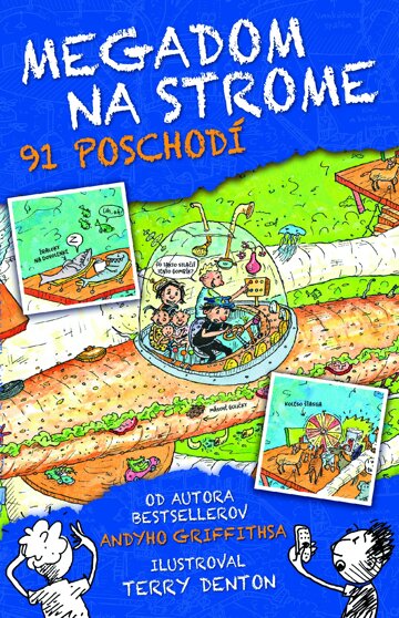 Obálka knihy Megadom na strome. 91 poschodí