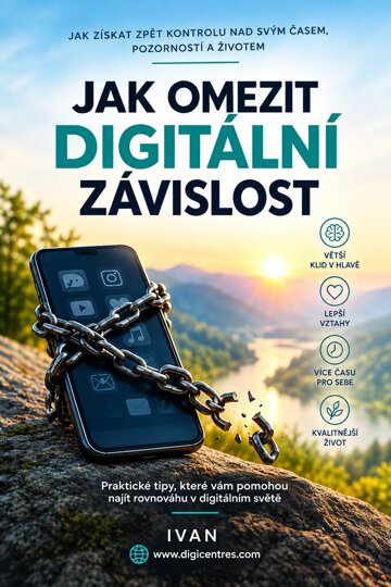 Obálka knihy Jak omezit digitální závislost