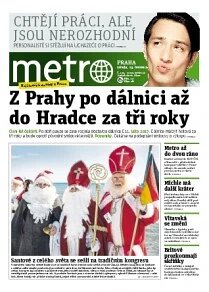 Obálka e-magazínu deník METRO 9.8.2014