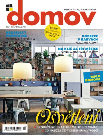 Obálka e-magazínu Domov 10/2015