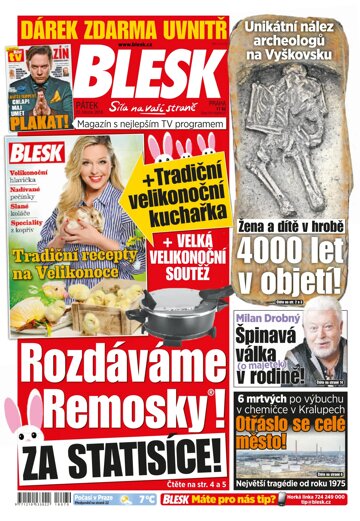 Obálka e-magazínu Blesk 23.3.2018