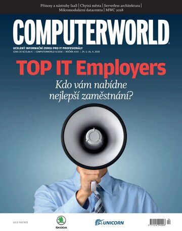 Obálka e-magazínu Computerworld 4/2018