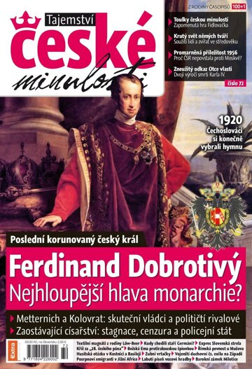 Obálka e-magazínu Tajemství české minulosti 72 (7-8/2018)
