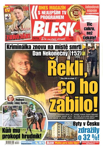 Obálka e-magazínu Blesk 29.3.2019