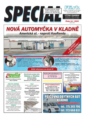 Obálka e-magazínu Special 14/2019