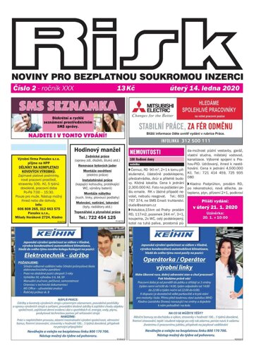 Obálka e-magazínu Risk 2/2020