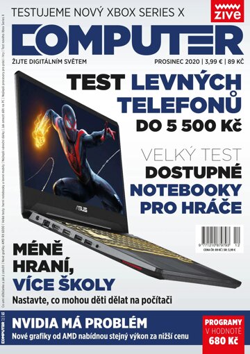 Obálka e-magazínu Computer 12/2020