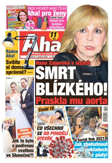 Obálka e-magazínu AHA! 4.5.2021