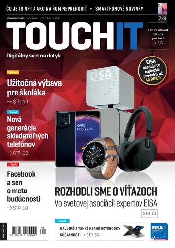 Obálka e-magazínu TouchIT 7-8/2022