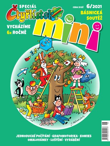 Obálka e-magazínu Čtyřlístek Mini 6/2021