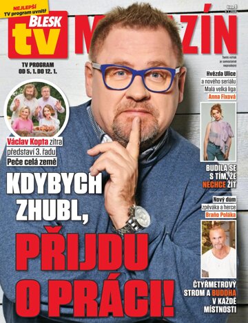 Obálka e-magazínu Blesk Tv magazín - 5.1.2024