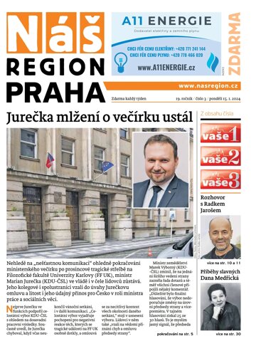 Obálka e-magazínu Náš Region - Praha 3/2024