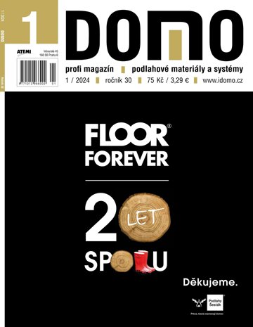 Obálka e-magazínu DOMO 1/2024