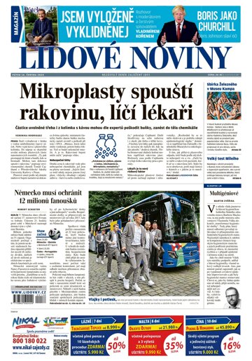 Obálka e-magazínu Lidové noviny 14.6.2024