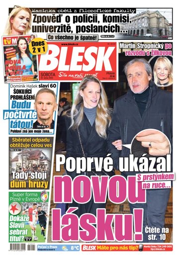 Obálka e-magazínu Blesk 25.1.2025