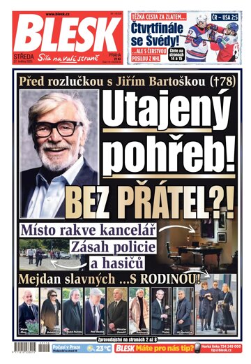 Obálka e-magazínu Blesk 21.5.2025