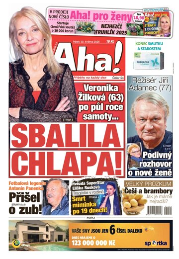 Obálka e-magazínu AHA! 30.5.2025