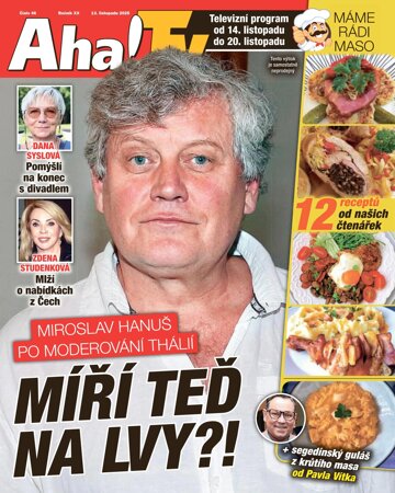 Obálka e-magazínu AHA! Tv - 13.11.2025