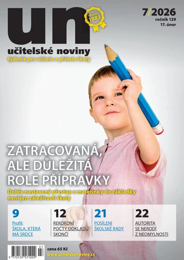 Obálka e-magazínu Učitelské noviny 7/2026