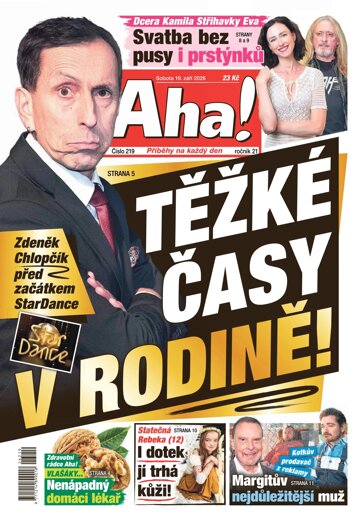 Obálka e-magazínu AHA! 19.9.2026
