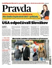 Obálka e-magazínu Pravda 14. 5. 2014