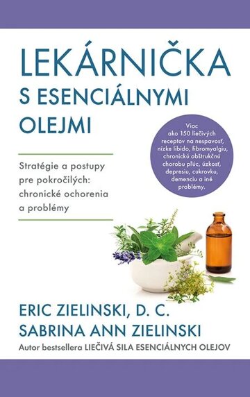 Obálka knihy Lekárnička s esenciálnymi olejmi
