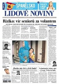 Obálka e-magazínu Lidové noviny 29.7.2014