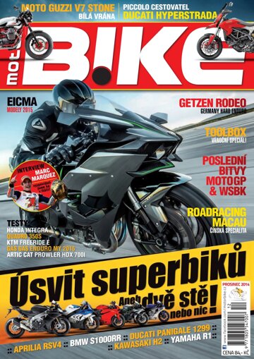 Obálka e-magazínu Motorbike 12/2014