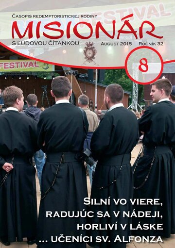 Obálka e-magazínu MIsionár 8/2015