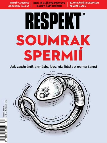 Obálka e-magazínu Respekt 34/2017