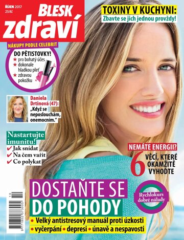 Obálka e-magazínu Blesk Zdraví 10/2017
