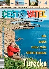 Obálka e-magazínu Cestovateľ 4/2011