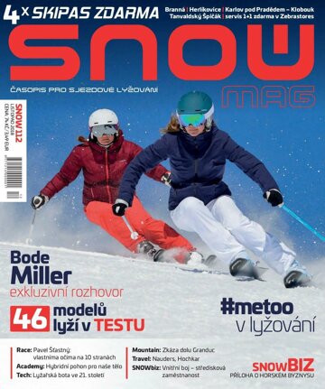 Obálka e-magazínu SNOW 112 - listopad 2018