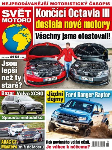 Obálka e-magazínu Svět motorů 20/2019