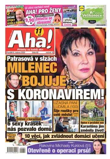 Obálka e-magazínu AHA! 6.4.2020