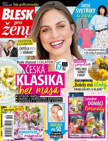 Obálka e-magazínu Blesk pro ženy 19/2020