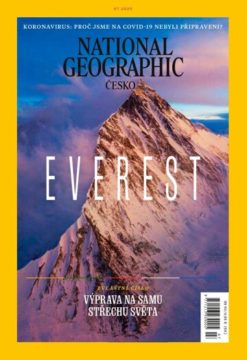 Obálka e-magazínu National Geographic 7/2020