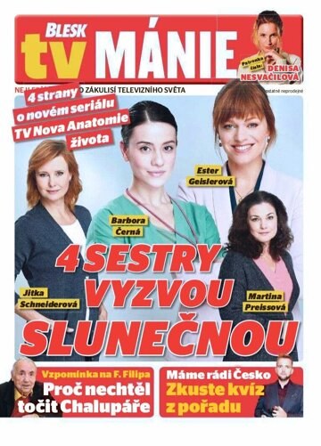 Obálka e-magazínu Blesk Tv manie 16.1.2021