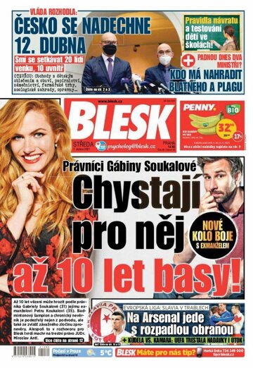 Obálka e-magazínu Blesk 7.4.2021