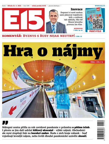 Obálka e-magazínu E15 - 21.4.2021
